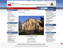 Tablet Screenshot of bip.zdp.powiat-makowski.pl
